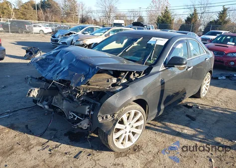 2015 Cadillac Ats Luxury z USA, uszkodzony, nr VIN 1G6AH5RXXF0115341